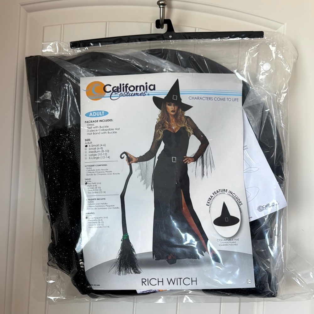 California Costumes Black Witch Halloween Costume